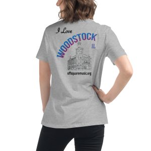 I Love Woodstock - Women's Relaxed T-Shirt (light colors)