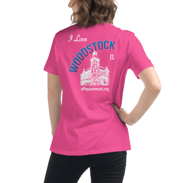 I Love Woodstock - Women's Relaxed T-Shirt (dark colors) - Image 17