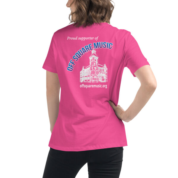 Proud supporter of Off Square Music - Women's Relaxed T-Shirt (dark colors) - Image 17