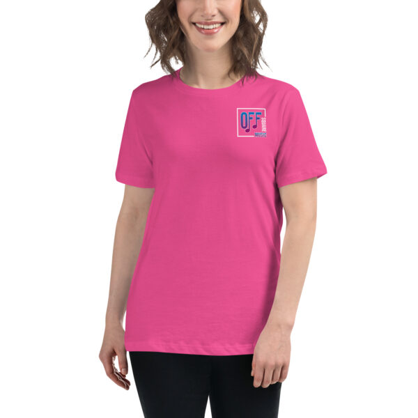 Proud supporter of Off Square Music - Women's Relaxed T-Shirt (dark colors) - Image 16