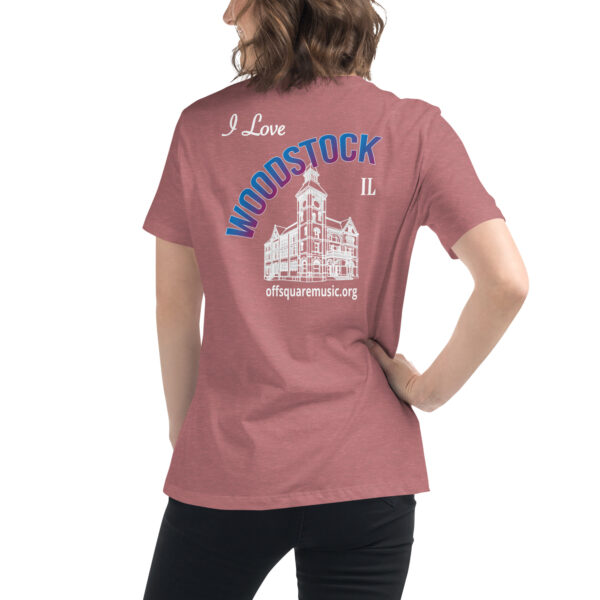 I Love Woodstock - Women's Relaxed T-Shirt (dark colors) - Image 19