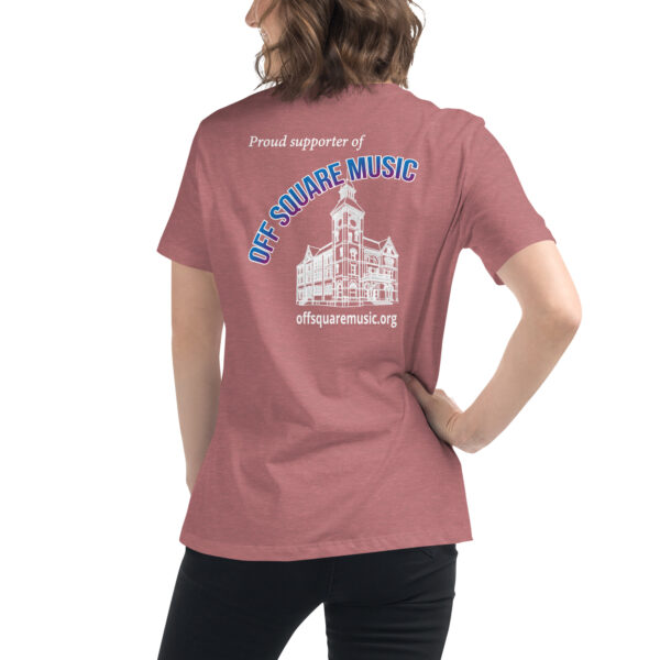 Proud supporter of Off Square Music - Women's Relaxed T-Shirt (dark colors) - Image 19