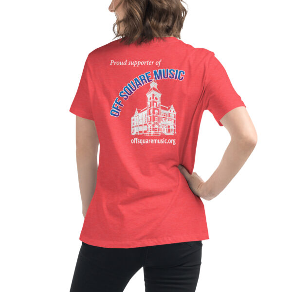 Proud supporter of Off Square Music - Women's Relaxed T-Shirt (dark colors) - Image 15