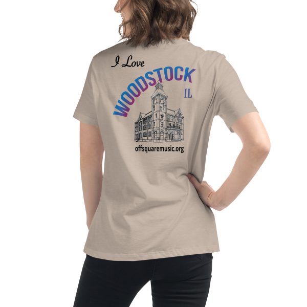 I Love Woodstock - Women's Relaxed T-Shirt (light colors) - Image 17