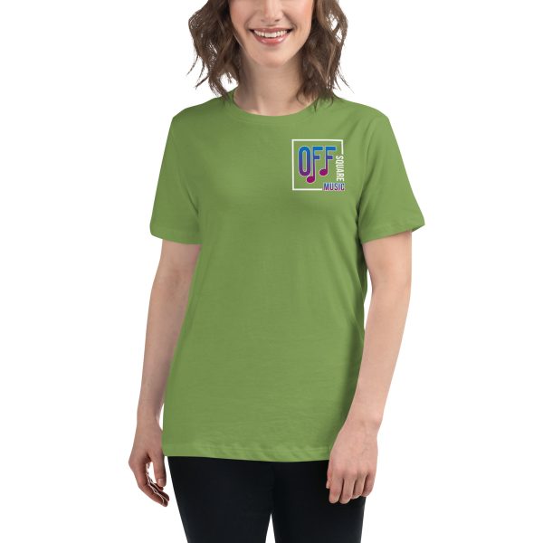 I Love Off Square Music - Women's Relaxed T-Shirt (dark colors) - Image 7