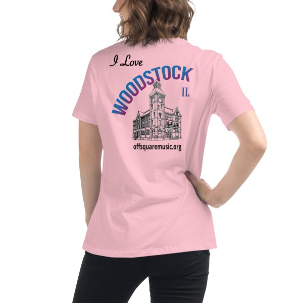 I Love Woodstock - Women's Relaxed T-Shirt (light colors) - Image 21