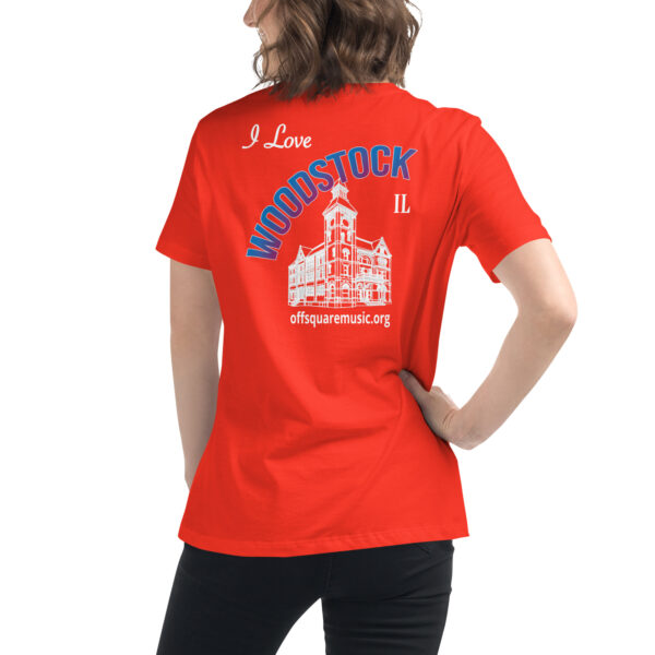 I Love Woodstock - Women's Relaxed T-Shirt (dark colors) - Image 13