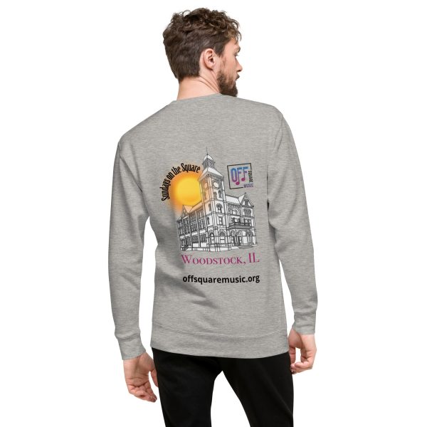 Sundays on the Square - Unisex Premium Sweatshirt (light colors) - Image 5