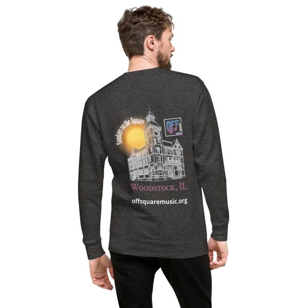 Sundays on the Square - Unisex Premium Sweatshirt (dark colors) - Image 4