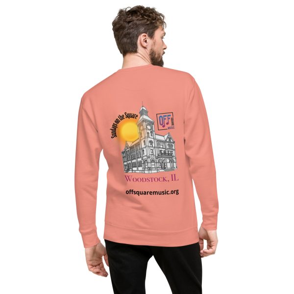 Sundays on the Square - Unisex Premium Sweatshirt (light colors) - Image 3