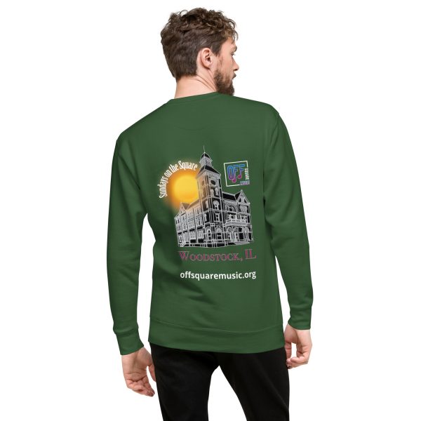 Sundays on the Square - Unisex Premium Sweatshirt (dark colors) - Image 6