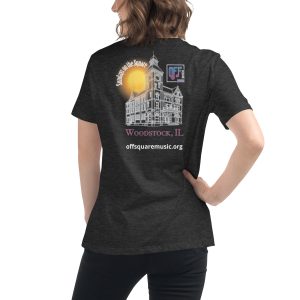 Sundays on the Square - Women's Relaxed T-Shirt (dark colors)