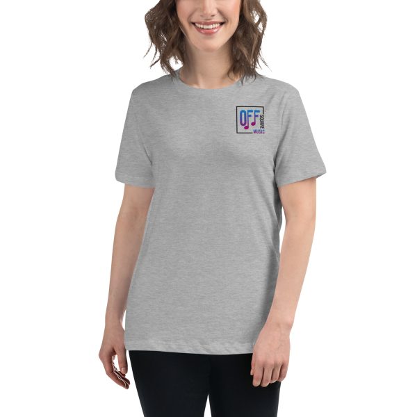 I Love Off Square Music - Women's Relaxed T-Shirt (light colors) - Image 12