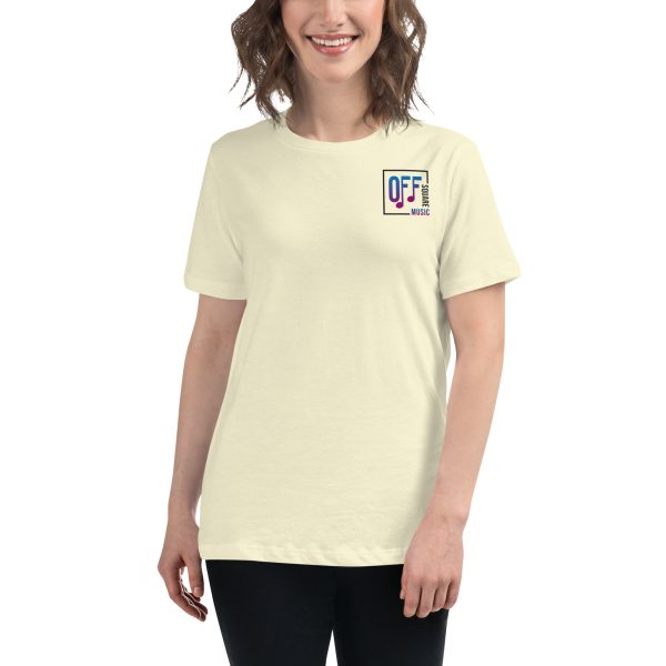 I Love Off Square Music - Women's Relaxed T-Shirt (light colors) - Image 7