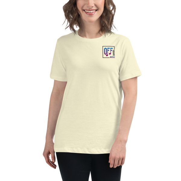 I Love Off Square Music - Women's Relaxed T-Shirt (light colors) - Image 22