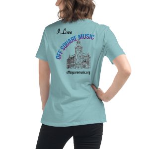 I Love Off Square Music - Women's Relaxed T-Shirt (light colors)