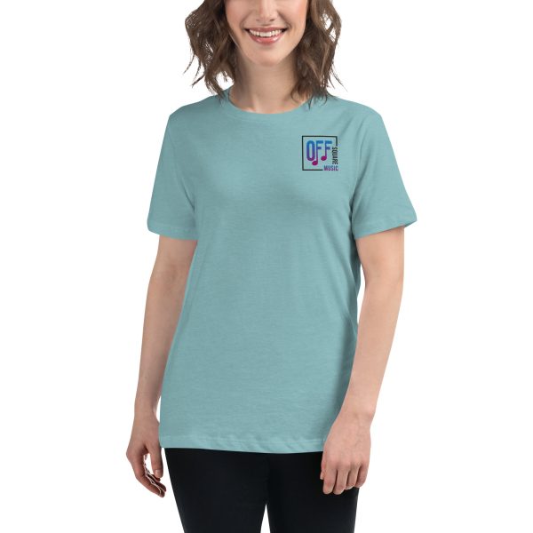 I Love Off Square Music - Women's Relaxed T-Shirt (light colors) - Image 10