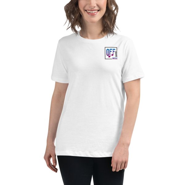 I Love Off Square Music - Women's Relaxed T-Shirt (light colors) - Image 23