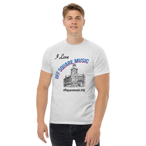 I Love Off Square Music – Men’s classic tee (light colors) - Front-only - Image 6