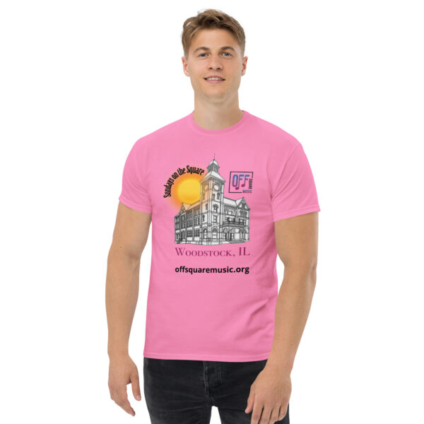 Sundays on the Square – Men’s classic tee (light colors) - Front-only - Image 2