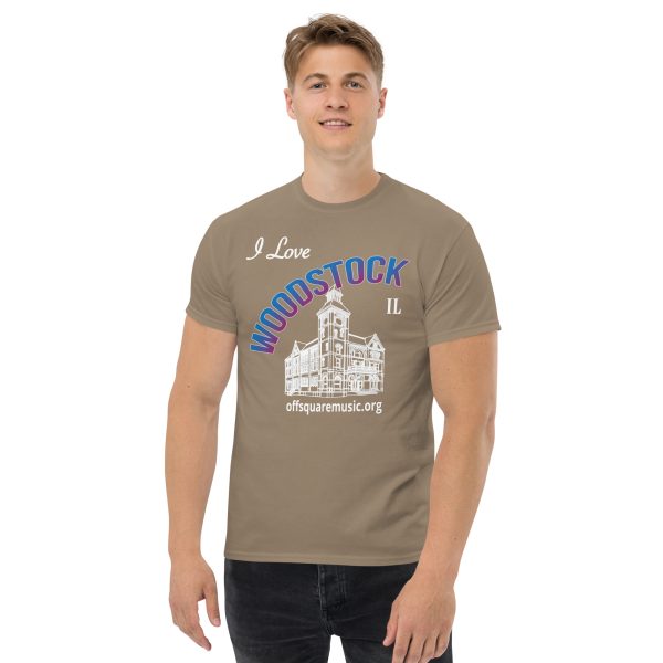 I Love Woodstock – Men’s classic tee (dark colors) - Front-only - Image 9