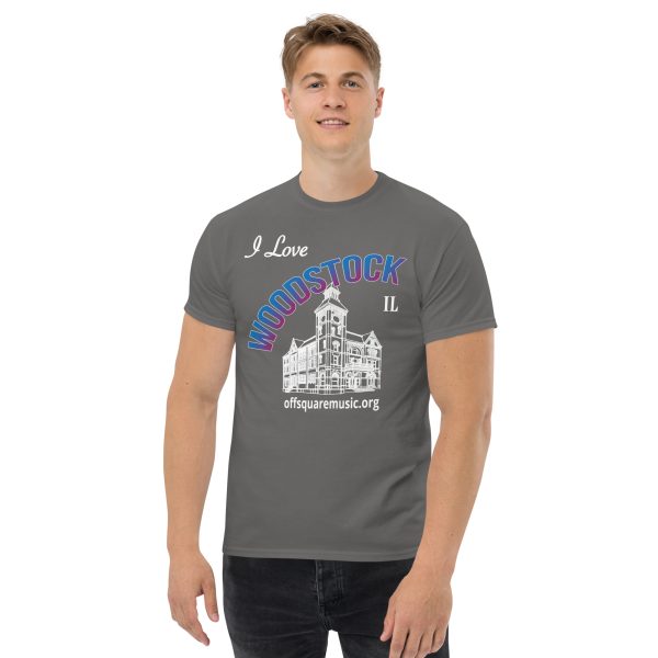 I Love Woodstock – Men’s classic tee (dark colors) - Front-only - Image 7
