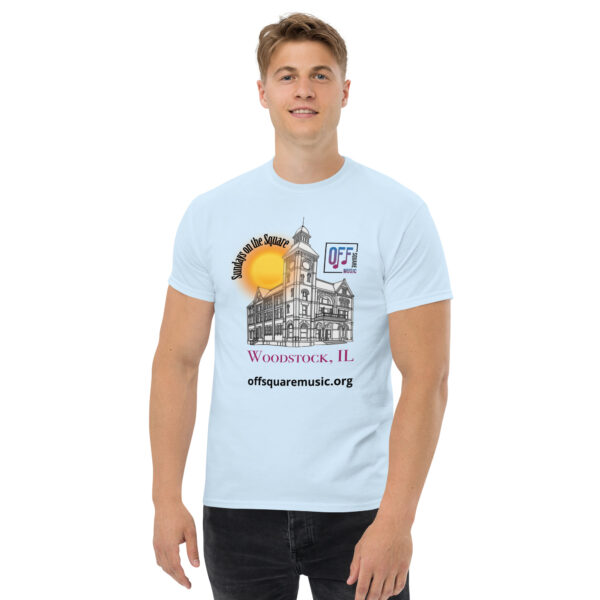 Sundays on the Square – Men’s classic tee (light colors) - Front-only - Image 5
