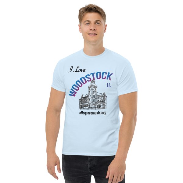 I Love Woodstock – Men’s classic tee (light colors) - Front-only - Image 5