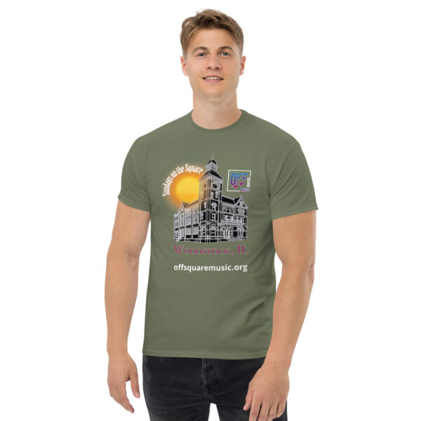 Sundays on the Square – Men’s classic tee (dark colors) - Front-only - Image 8