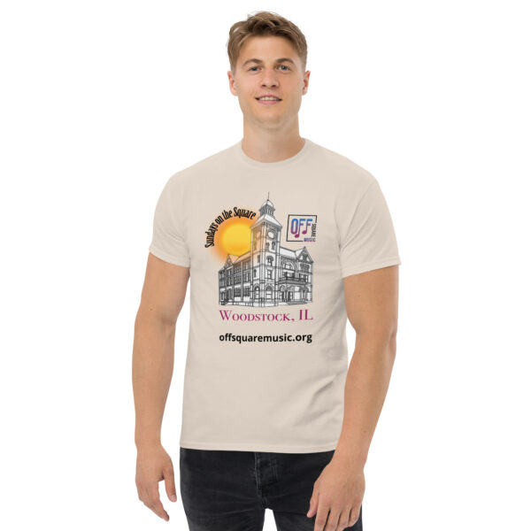 Sundays on the Square – Men’s classic tee (light colors) - Front-only - Image 4