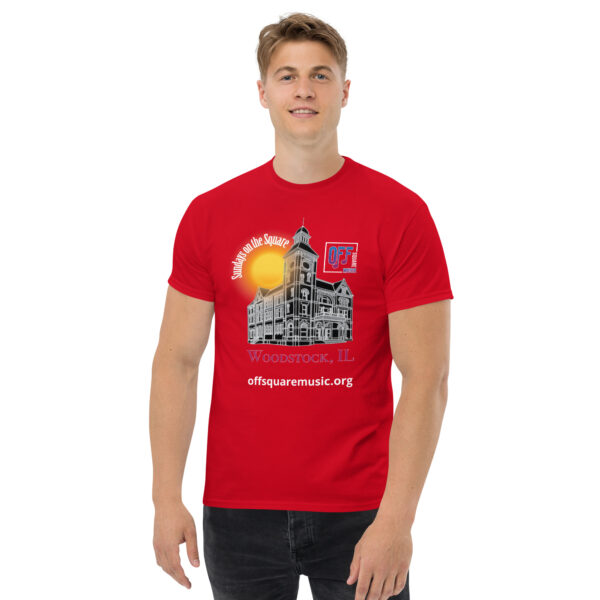 Sundays on the Square – Men’s classic tee (dark colors) - Front-only - Image 3