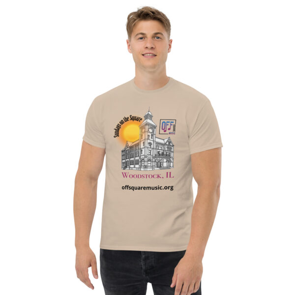 Sundays on the Square – Men’s classic tee (light colors) - Front-only - Image 3