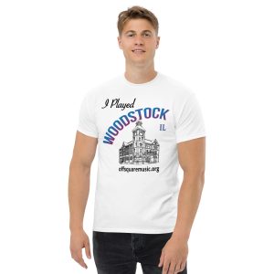 I Played Woodstock – Men’s classic tee (light colors) - Front-only