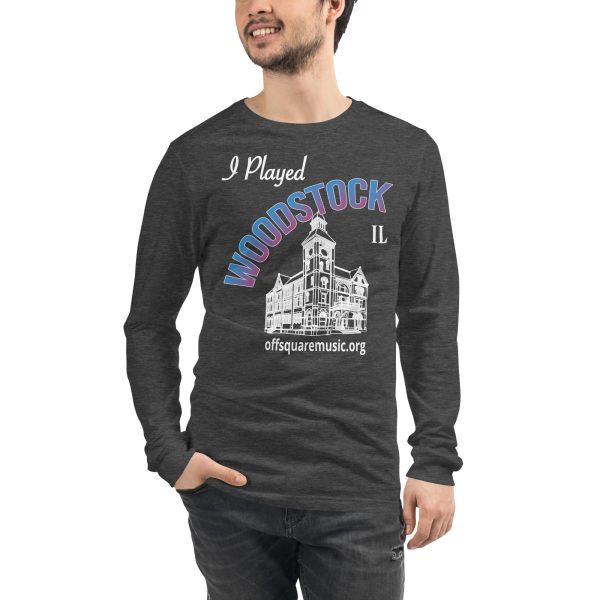 I Played Woodstock – Unisex Long Sleeve Tee (dark colors) - Front-only - Image 6