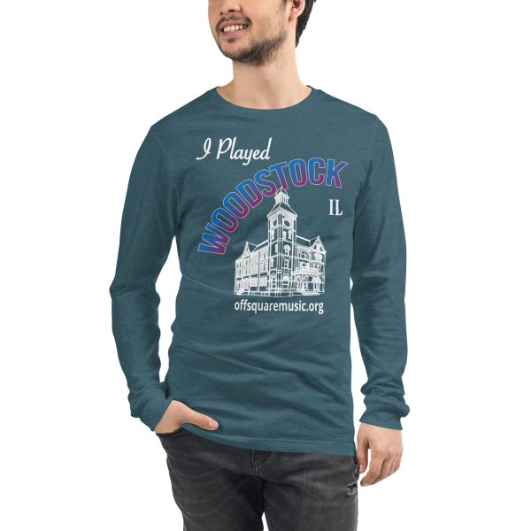 I Played Woodstock – Unisex Long Sleeve Tee (dark colors) - Front-only - Image 9