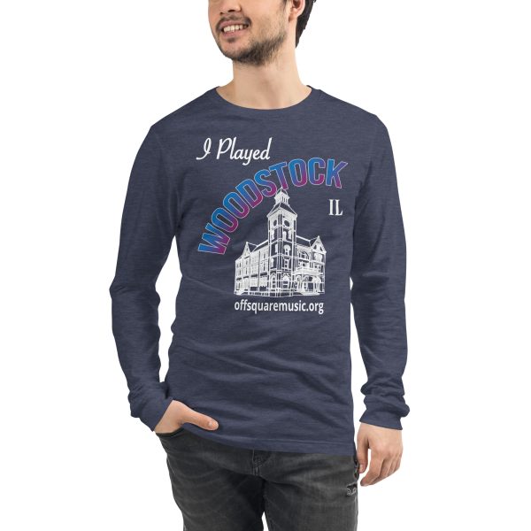 I Played Woodstock – Unisex Long Sleeve Tee (dark colors) - Front-only - Image 8