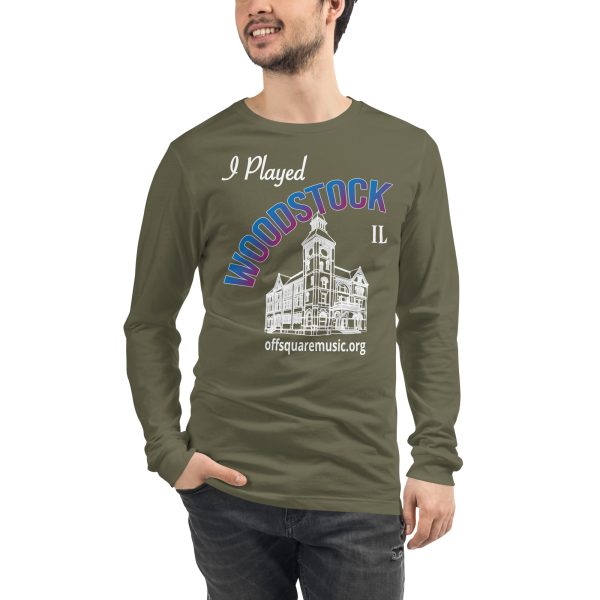 I Played Woodstock – Unisex Long Sleeve Tee (dark colors) - Front-only - Image 10