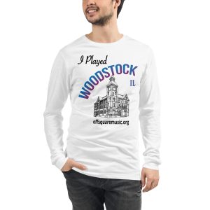 I Played Woodstock – Unisex Long Sleeve Tee (light colors) - Front-only