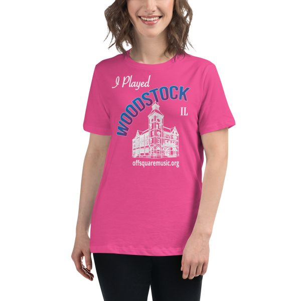 I Played Woodstock – Women’s Relaxed T-Shirt (dark colors) - Front-only - Image 5