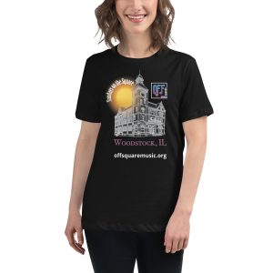 Sundays on the Square – Women’s Relaxed T-Shirt (dark colors) - Front-only