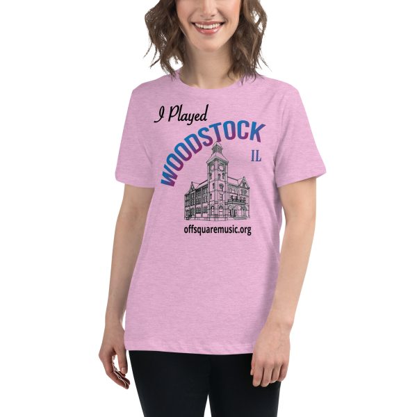I Played Woodstock – Women’s Relaxed T-Shirt (light colors) - Front-only - Image 3