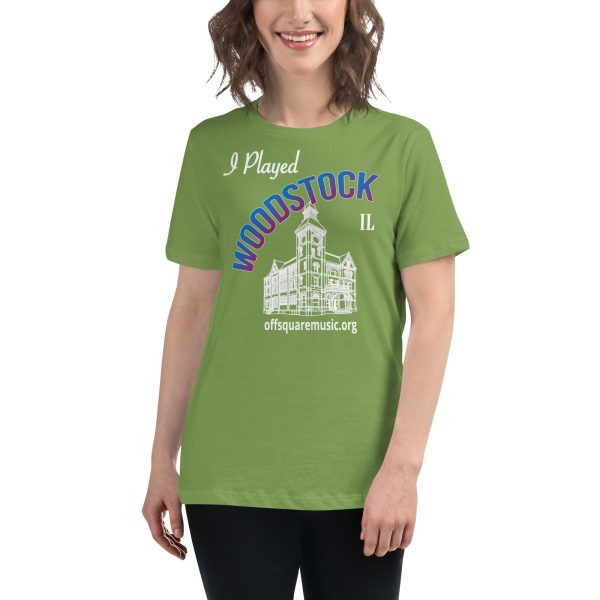 I Played Woodstock – Women’s Relaxed T-Shirt (dark colors) - Front-only - Image 7